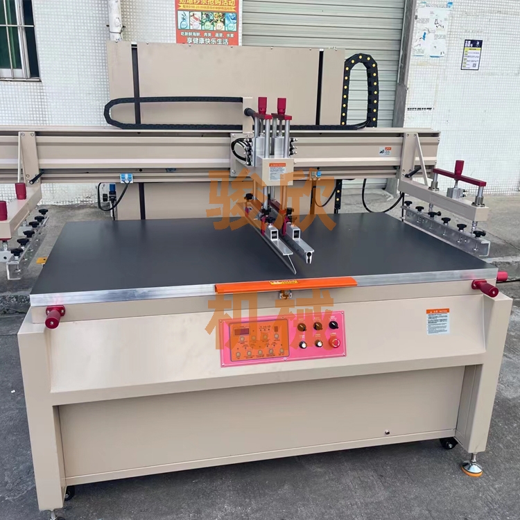 南京絲印機(jī)廠(chǎng)家，南京移印機(jī)廠(chǎng)家，駿欣機(jī)械玻璃絲印機(jī)印刷精度高